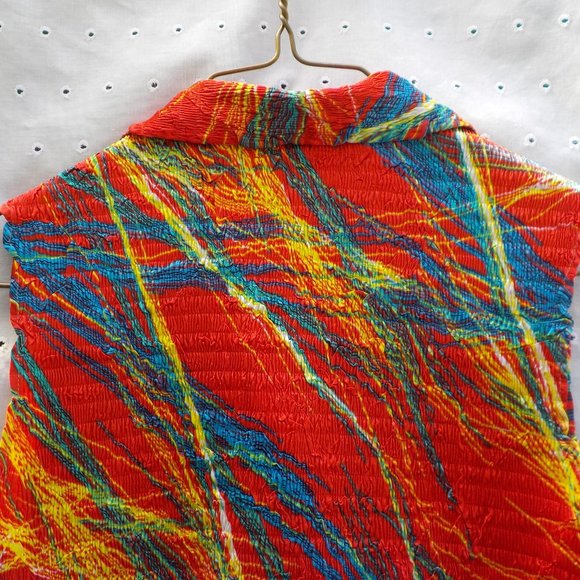 EUC Alberto Makali  Button Front Sleeveless Top SZ S - Picture 8 of 12